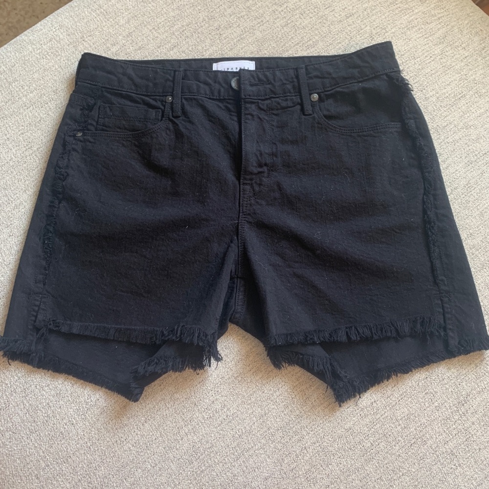 Parker Smith Black Denim Shorts